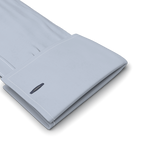 Full-twist poplin light blue formal shirt – Preview 2