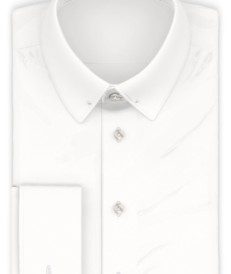 Vollzwirn Popeline Ivory Festliches Hemd