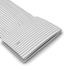 Dark brown light blue lined formal shirt – Preview 2