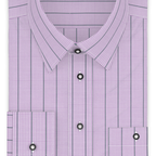 Violett Grün Dobby Trachtenhemd – Vorschau 1