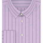 Violett Grün Dobby Festliches Hemd – Vorschau 1