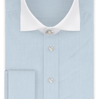 Full-twist twill light blue Winchester shirt – Preview 1