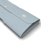 Full-twist twill light blue formal shirt – Preview 2