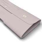 Full-twist twill pink formal shirt Sea Island premium wing collar – Preview 2