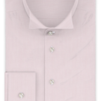 Full-twist twill pink formal shirt Sea Island premium wing collar – Preview 1