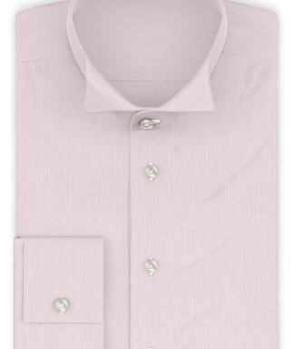 Vollzwirn Twill Rosa Festliches Hemd Sea Island Premium Frack