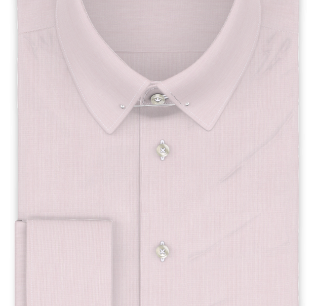Full-twist twill pink formal shirt – Template image