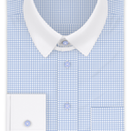 Sea Island Karo Businesshemd Tabkragen Winchester – Vorschau 1