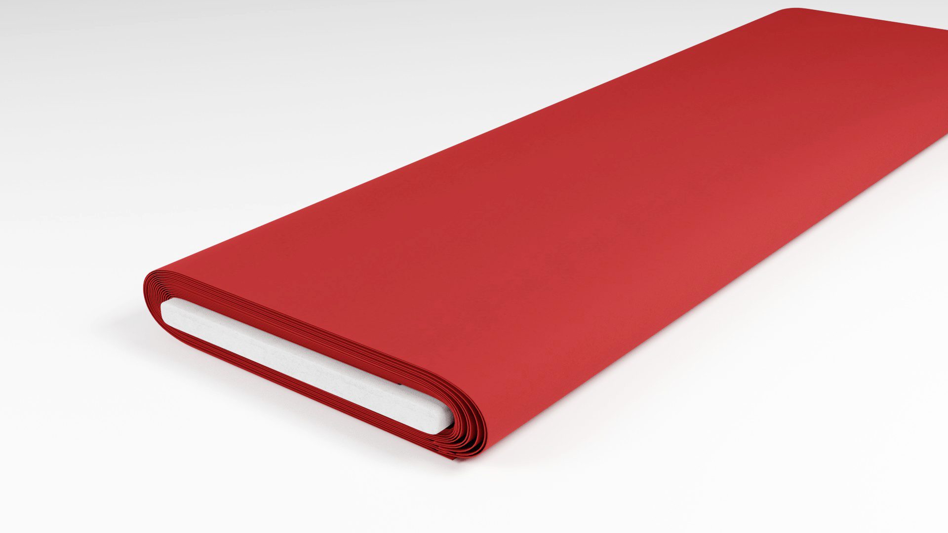 Popeline Baumwolle Tomatenrot