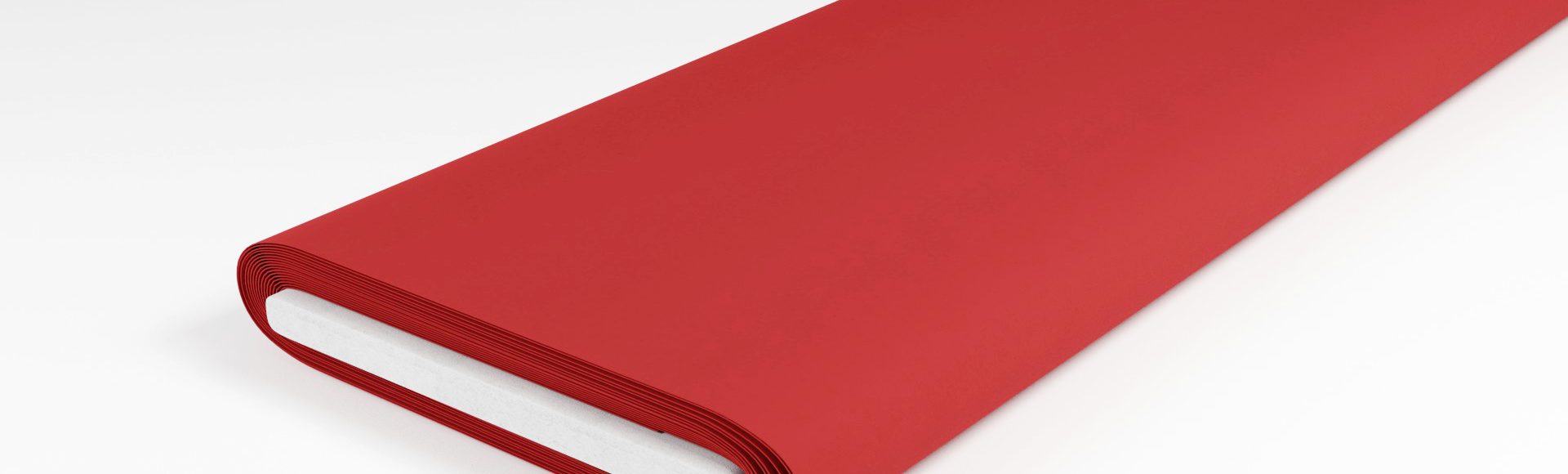 Popeline Baumwolle Tomatenrot