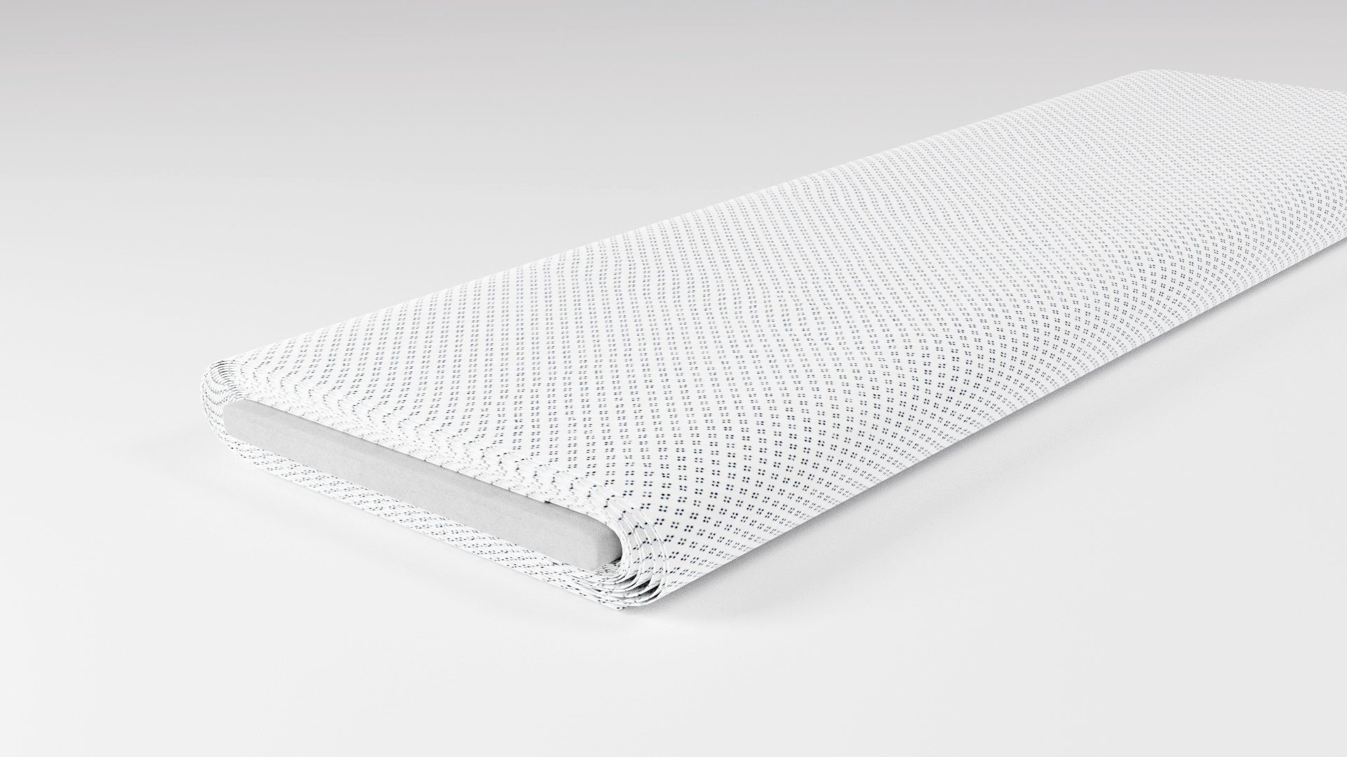 Popeline Blau gepunktet