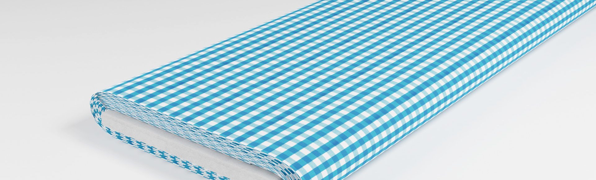 Vichykaro groß Türkis