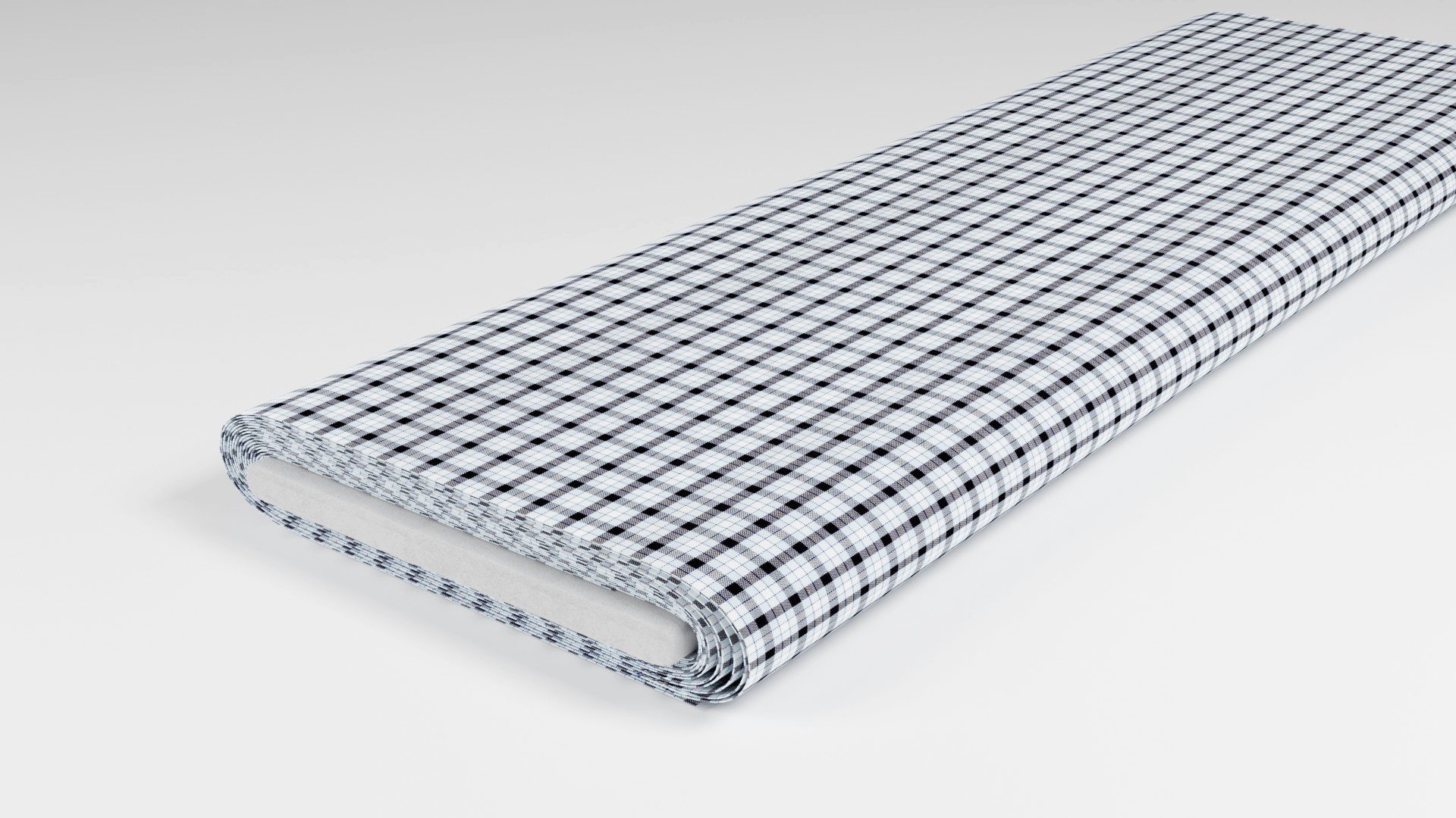 Überkaro Dunkelgrau Blau