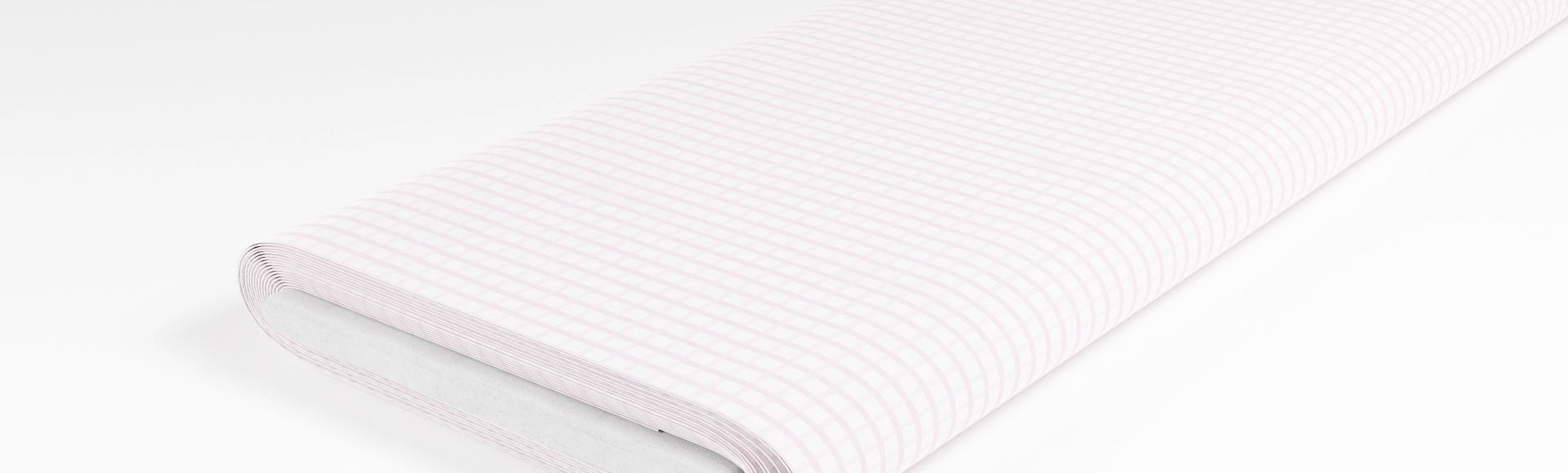 Vollzwirn Rosa kariert