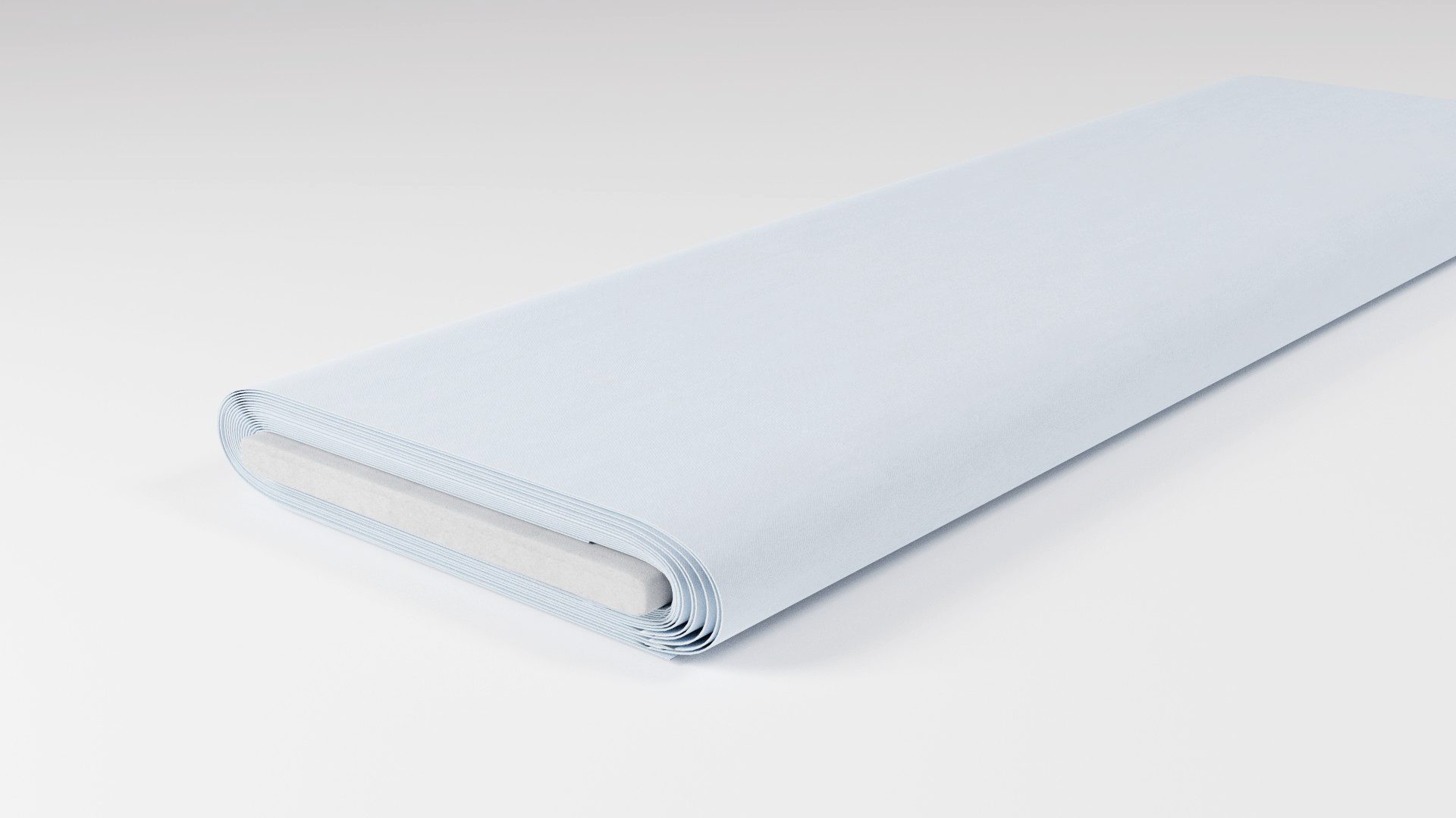 Vollzwirn Twill Hellblau