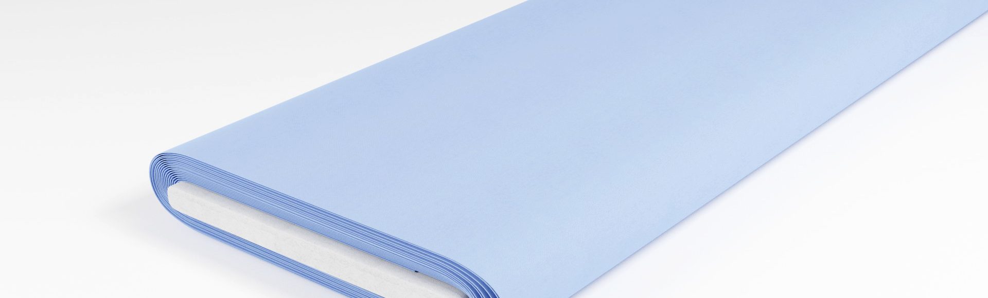 Vollzwirn Twill Mittelblau