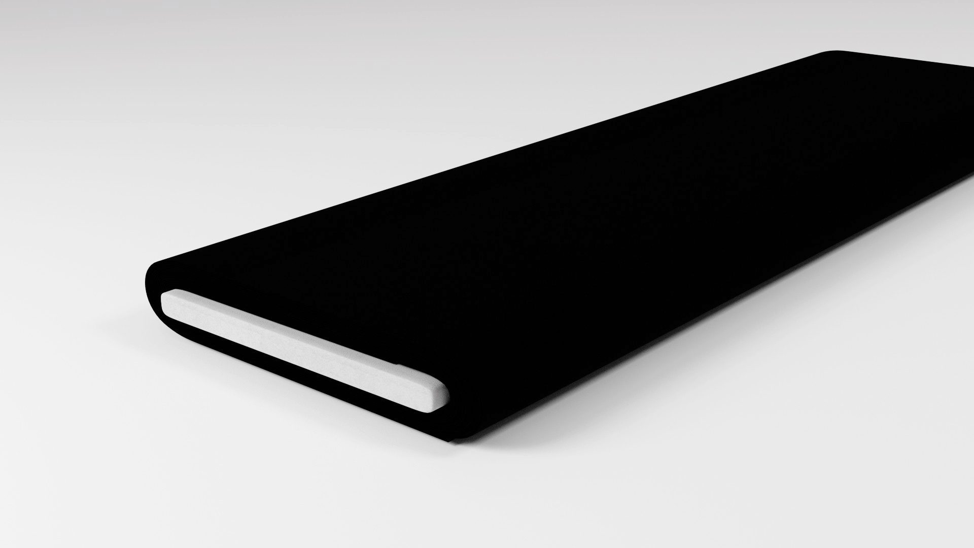 Vollzwirn Popeline Schwarz