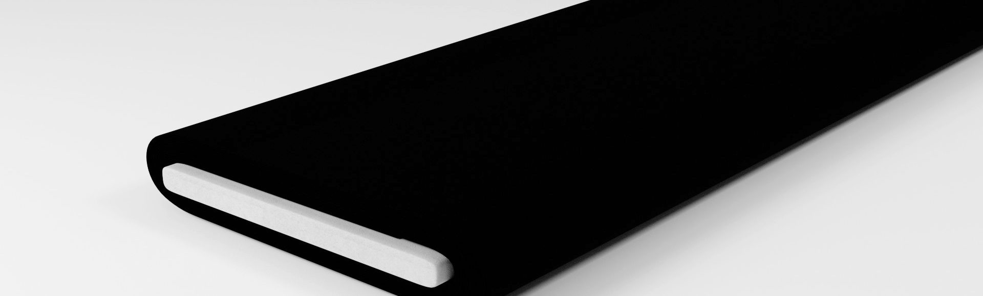 Vollzwirn Popeline Schwarz