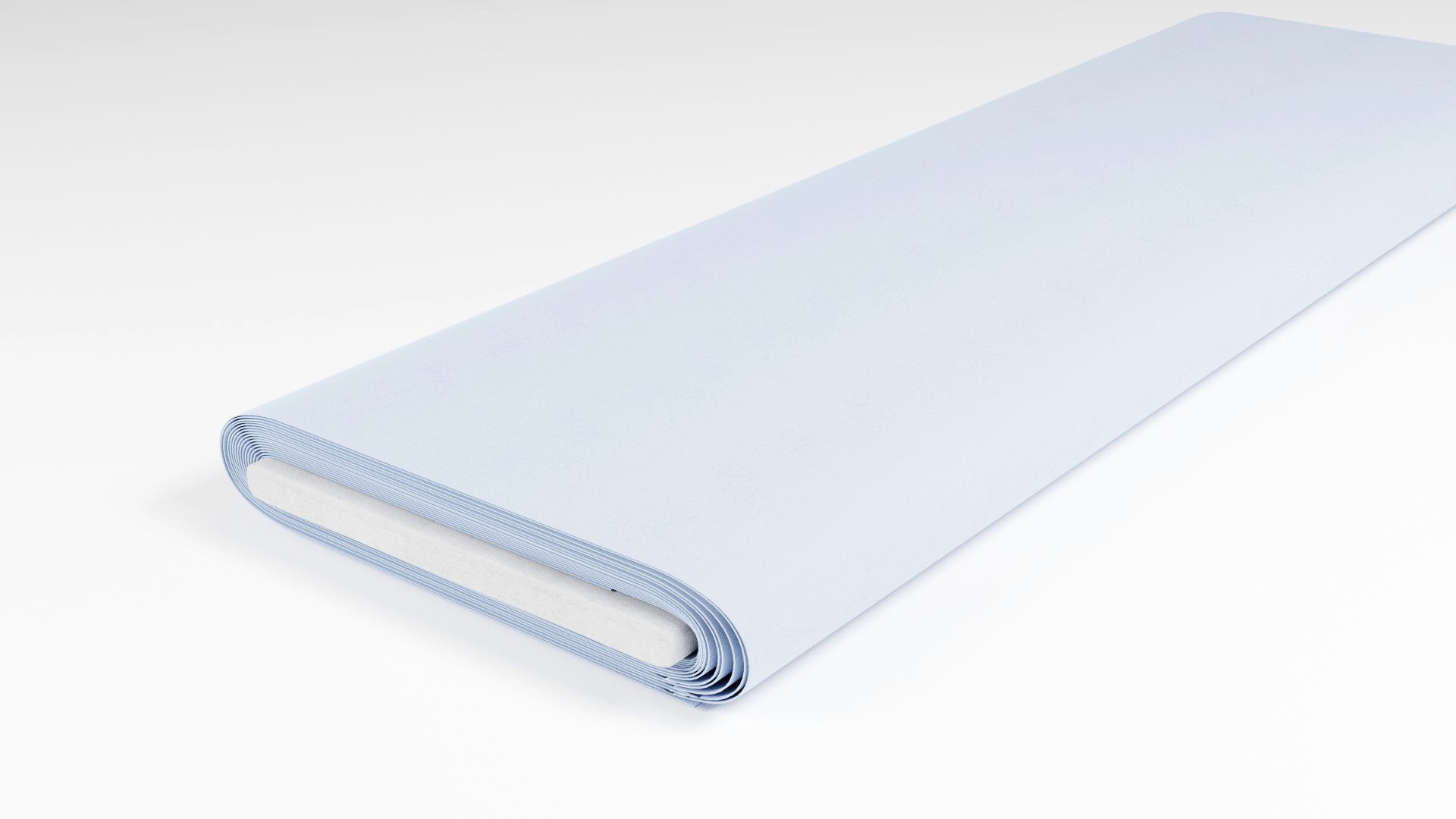 Vollzwirn Popeline Hellblau