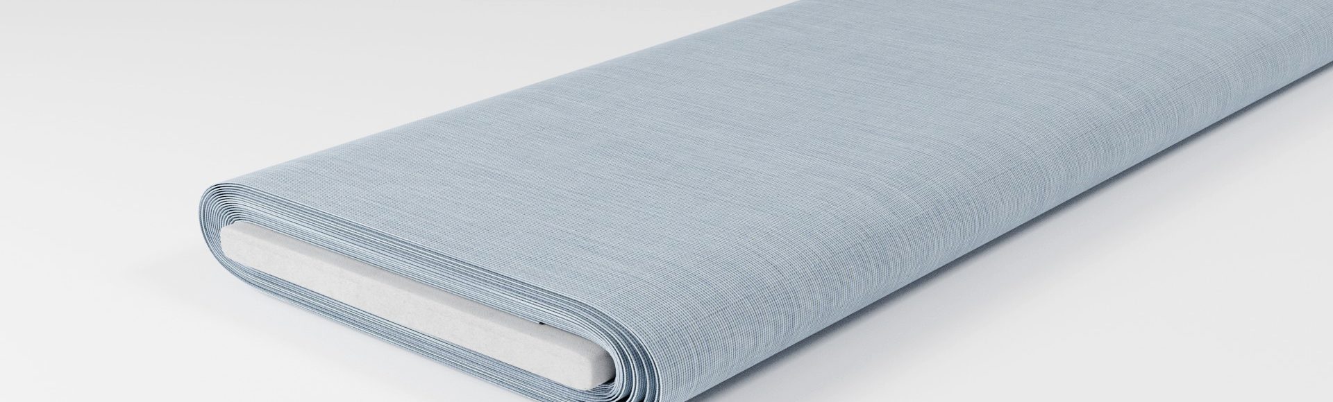 Vollzwirn Twill Blau