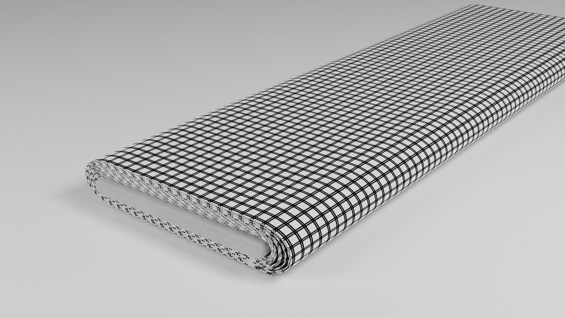 Double checkered black