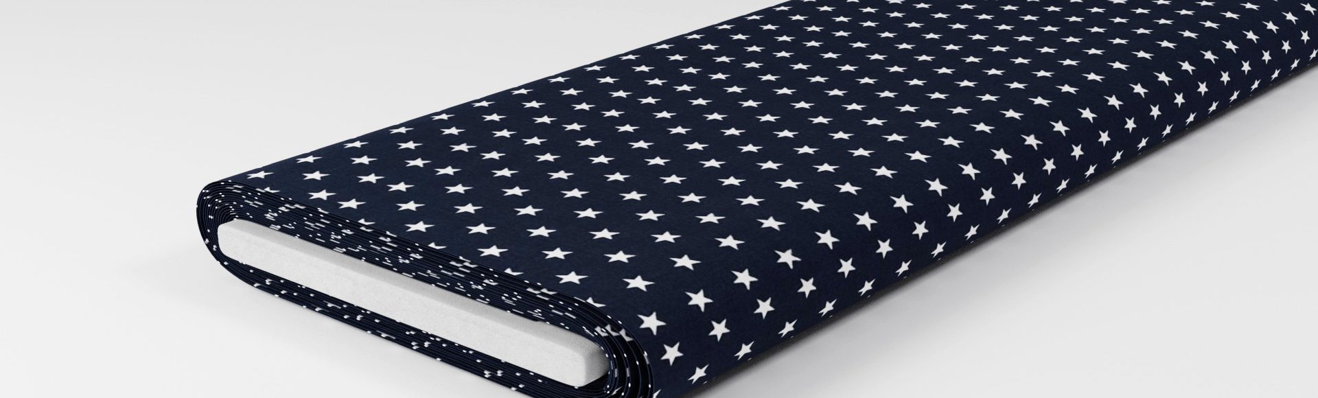 Sterne Dunkelblau Weiß