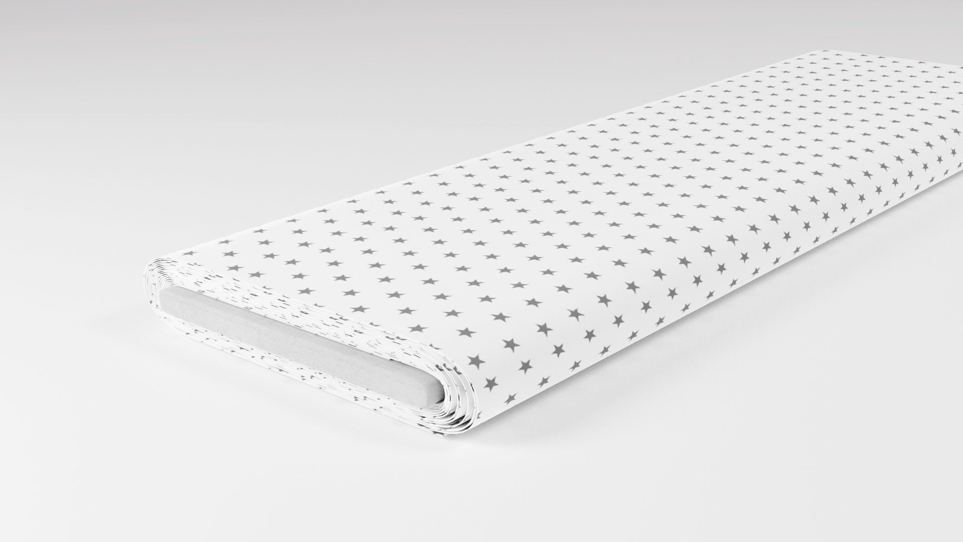 Sterne Hellgrau Weiß