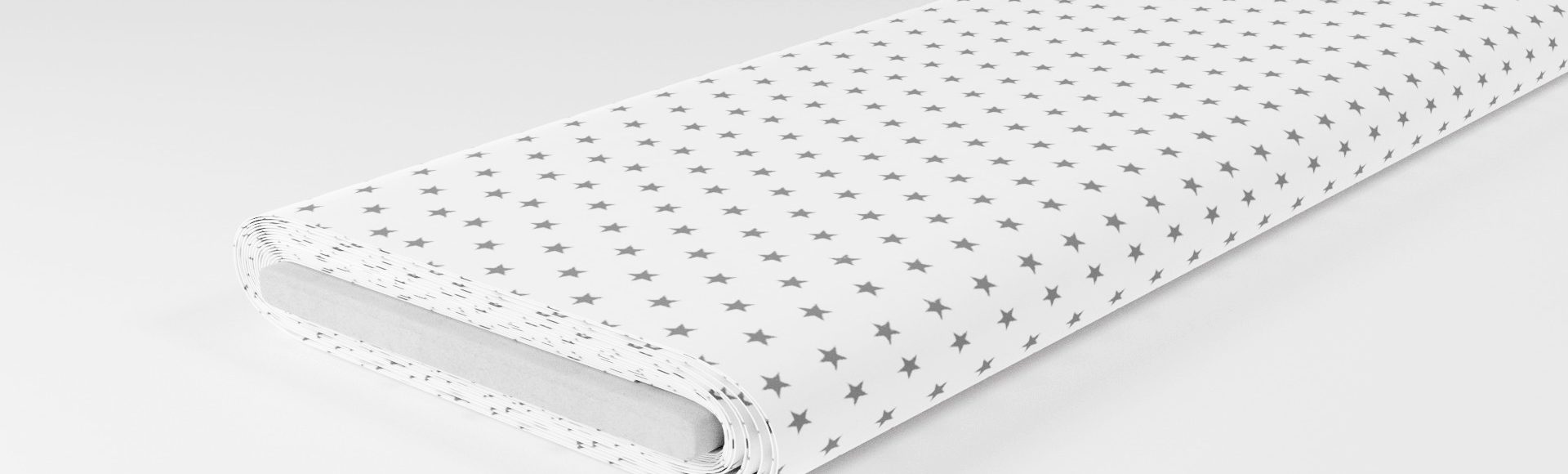 Sterne Hellgrau Weiß