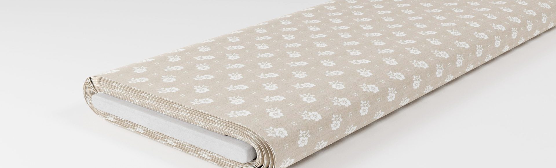 Hellbraun Blumen Punkte