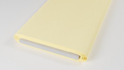 Popeline Baumwolle Hellgelb