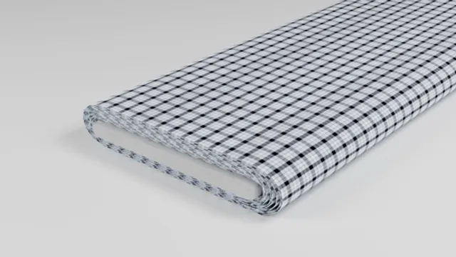 Überkaro Dunkelgrau Blau