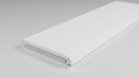 Popeline Weiß Leinen