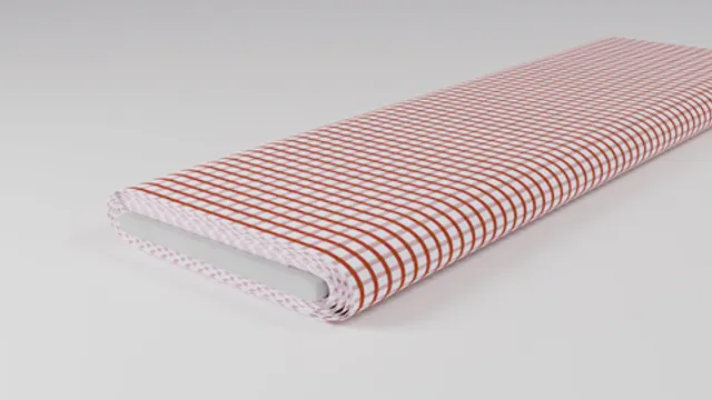 Vollzwirn Rot kariert