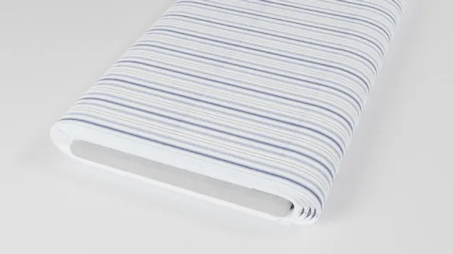 Vollzwirn Dunkelblau Hellblau gestreift