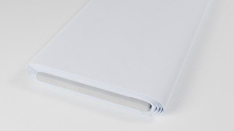 Vollzwirn Popeline Hellblau