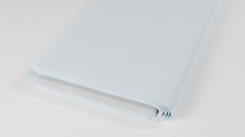 Vollzwirn Twill Hellblau