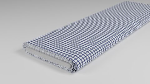 Doppelkaro Nachtblau