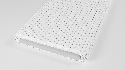 Sterne Hellgrau Weiß