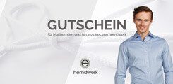 Gutschein für ein Masshemd